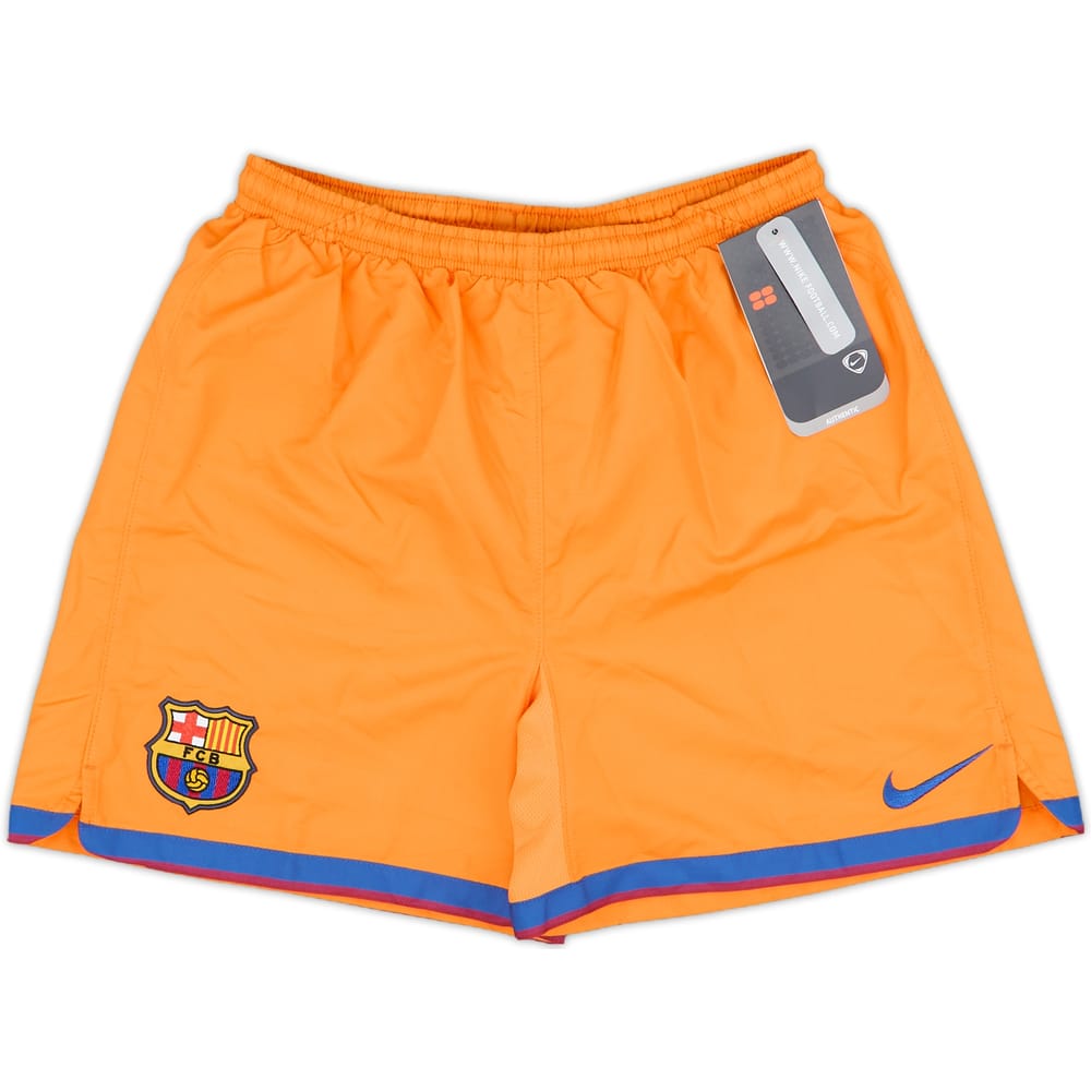2006-07 Barcelona Away Shorts (L.Boys)