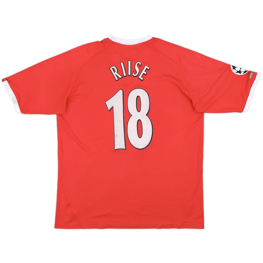 2001-03 Liverpool CL Shirt Riise #18 - 4/10 - (XL)