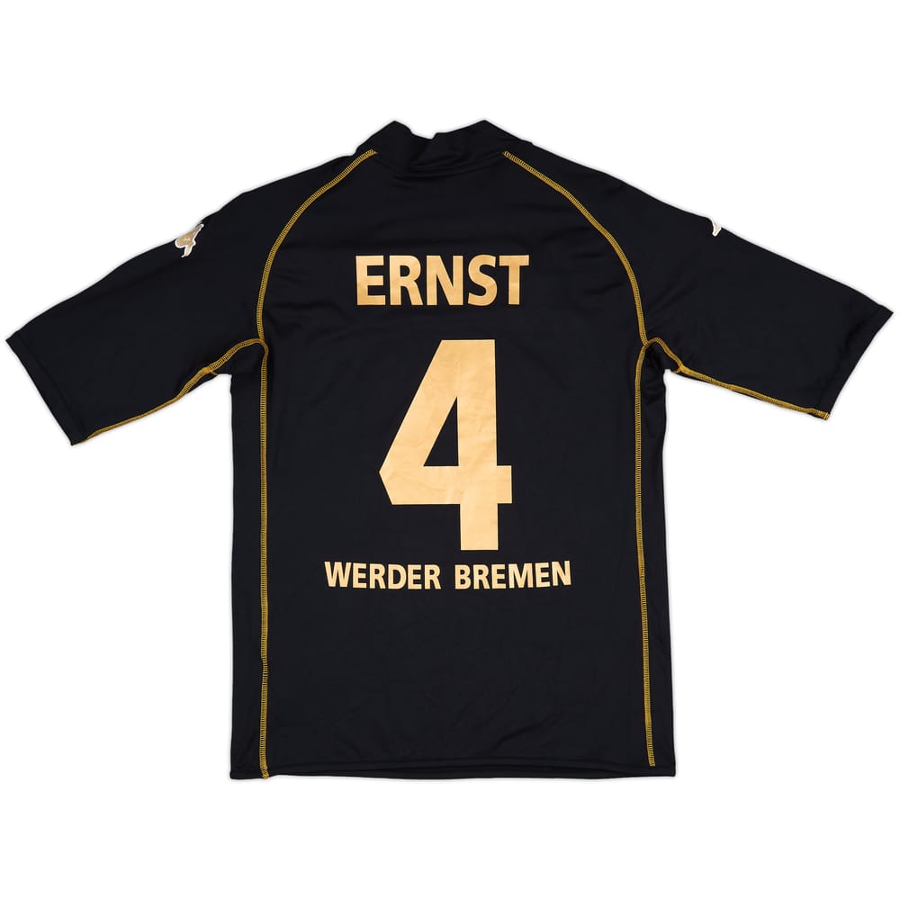 2003-04 Werder Bremen Third Shirt Ernst #4 - 8/10 - (XL)