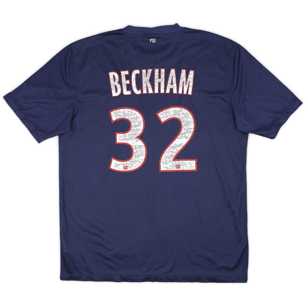2012-13 Paris Saint-Germain Home Shirt Beckham #32 - 5/10 - (L)
