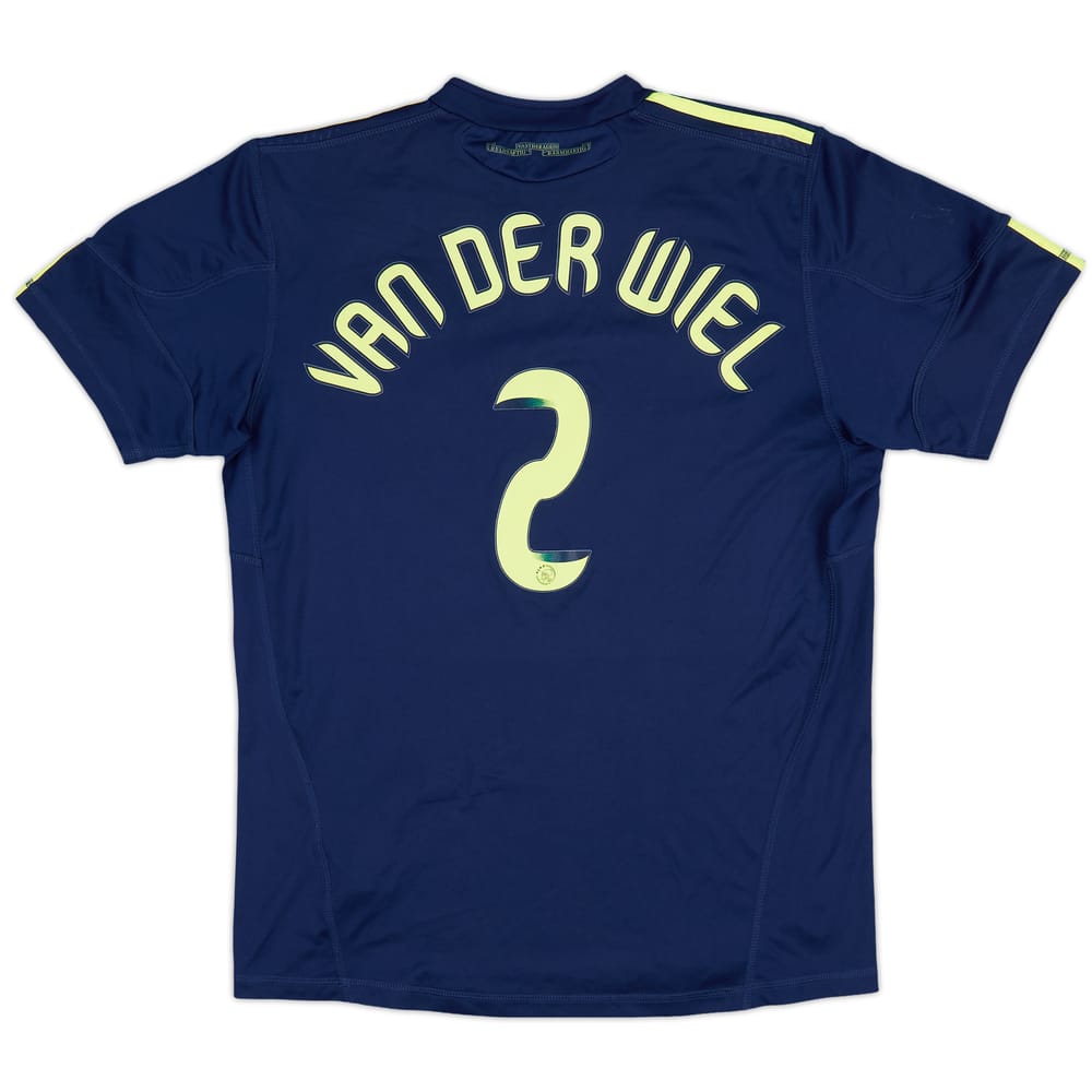 2010-11 Ajax Away Shirt Van Der Wiel #2 - 8/10 - (L.Boys)