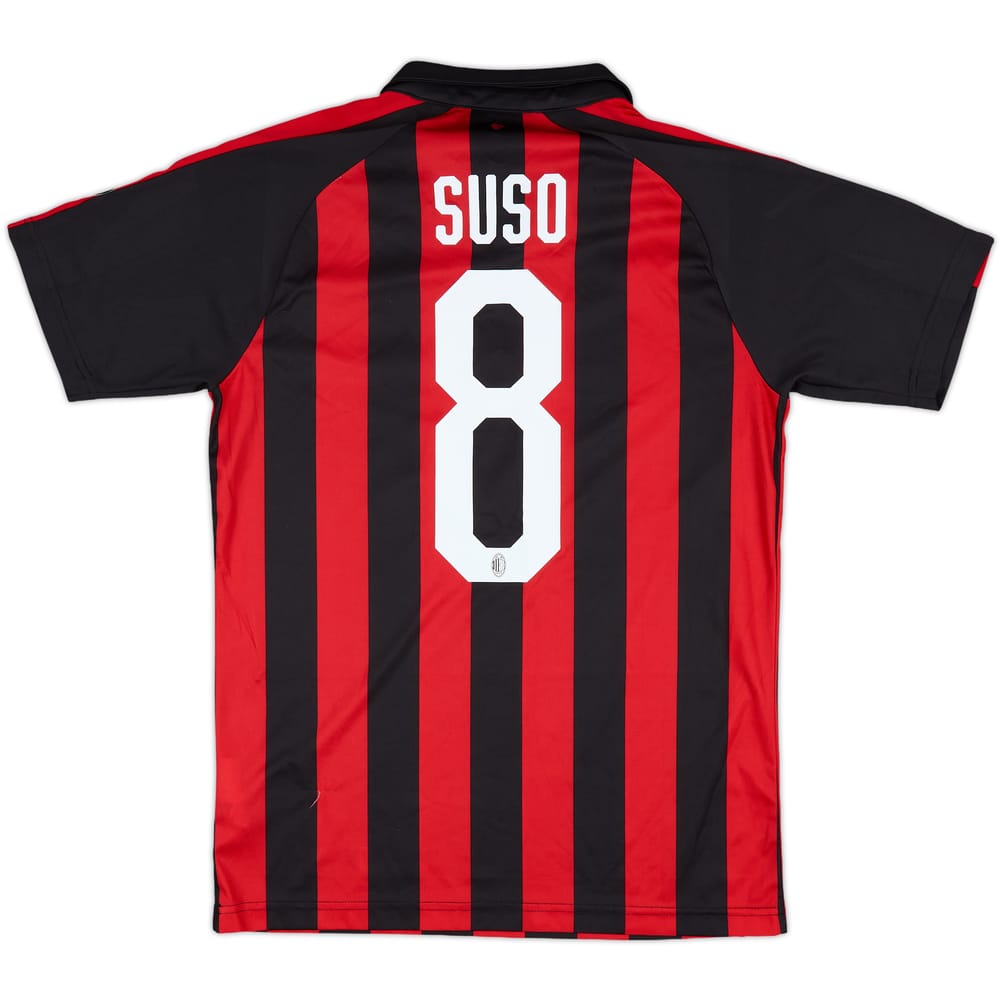 2018-19 AC Milan Home Shirt Suso #8 - 8/10 - (S)