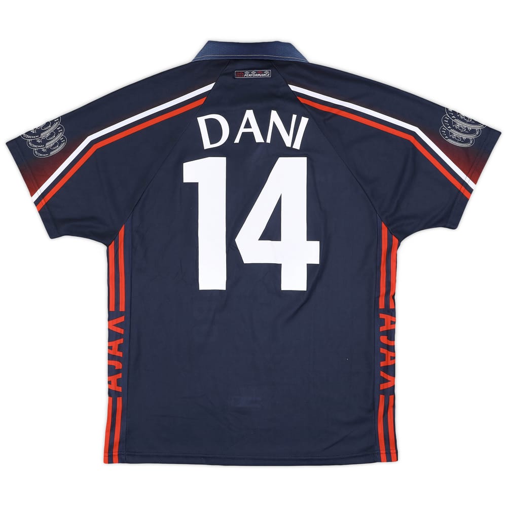 1997-98 Ajax Away Shirt Dani #14 - 9/10 - (L)