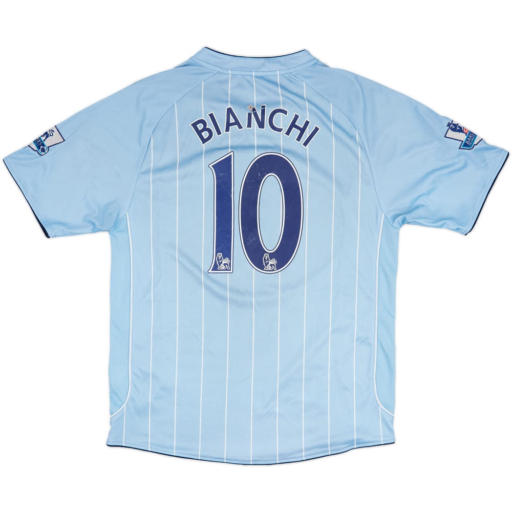 2007-08 Manchester City Home Shirt Bianchi #10 - 4/10 - (L)