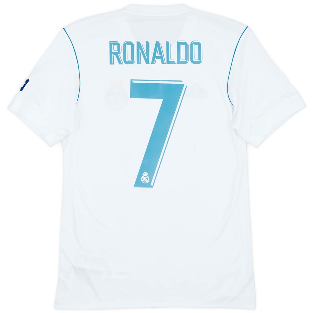 2017-18 Real Madrid Home Shirt Ronaldo #7 - 7/10 - (XS)
