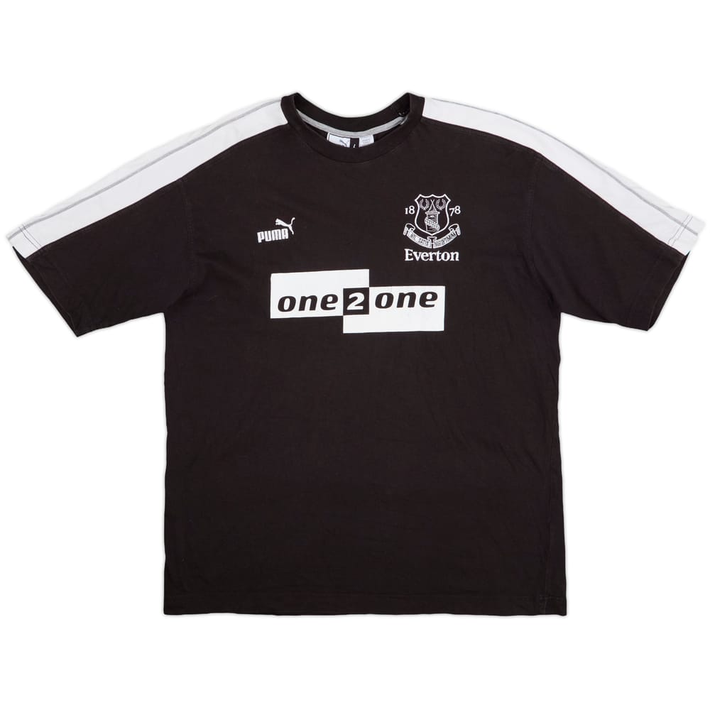2001-02 Everton Puma Cotton Tee - 8/10 - (L)