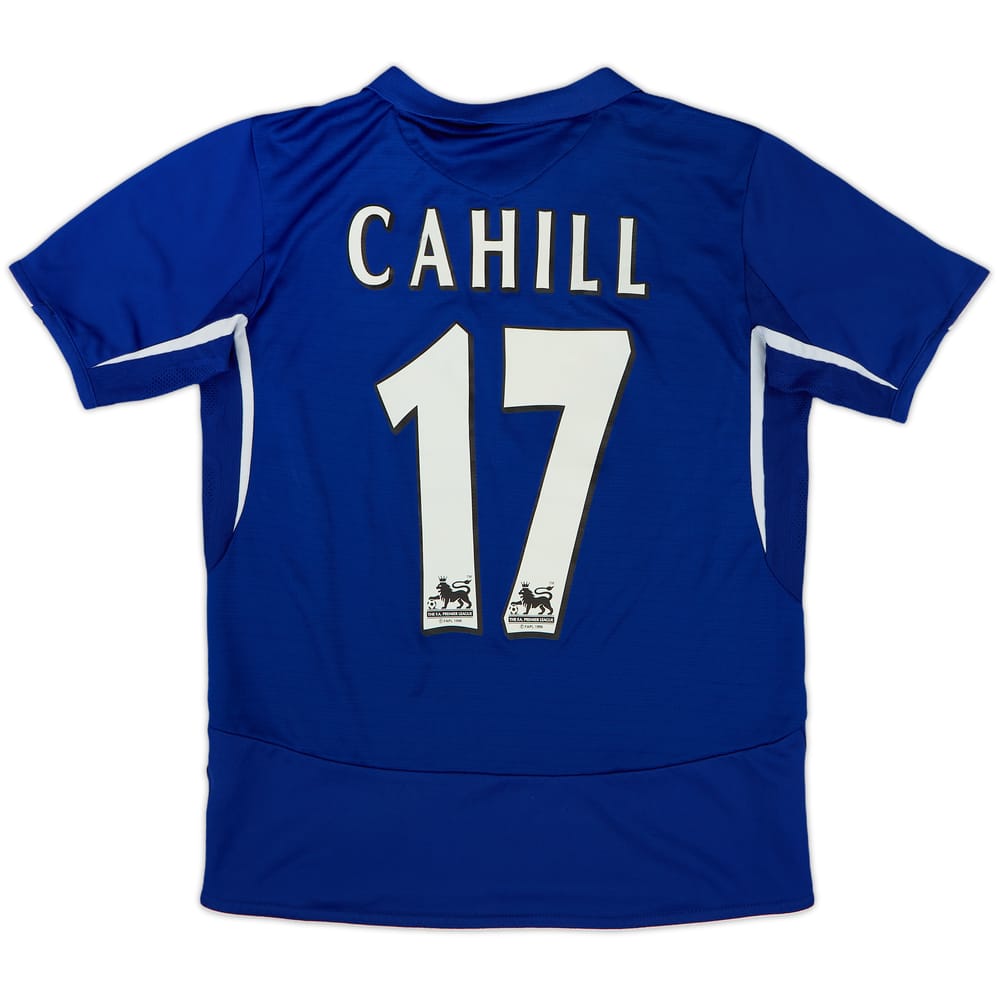 2005-06 Everton Home Shirt Cahill #17 - 8/10 - (L.Boys)