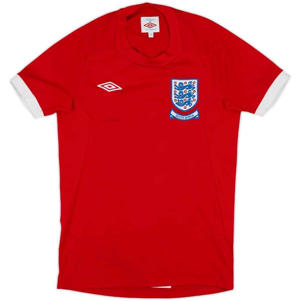 2010-11 England Away 'South Africa' Shirt - 6/10 - (M.Boys)