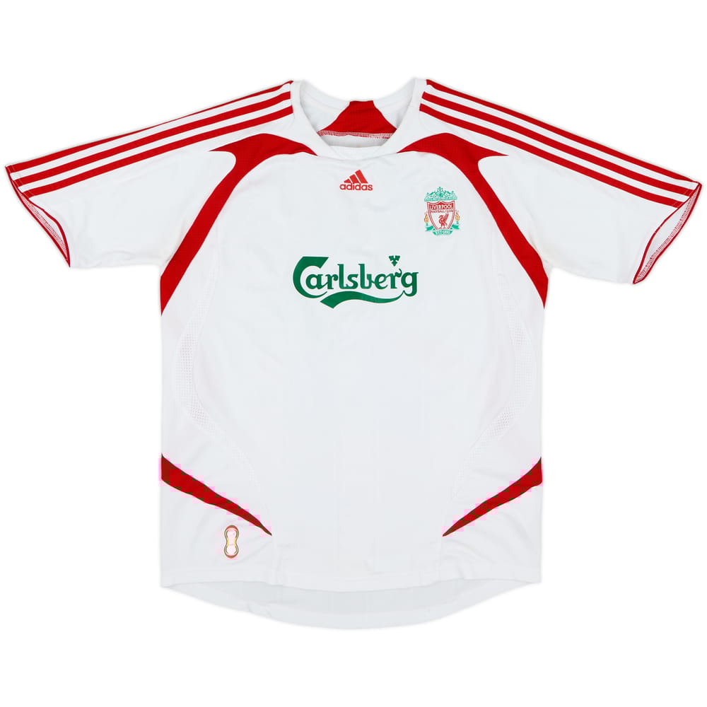 2007-08 Liverpool Away Shirt - 7/10 - (XL.Boys)