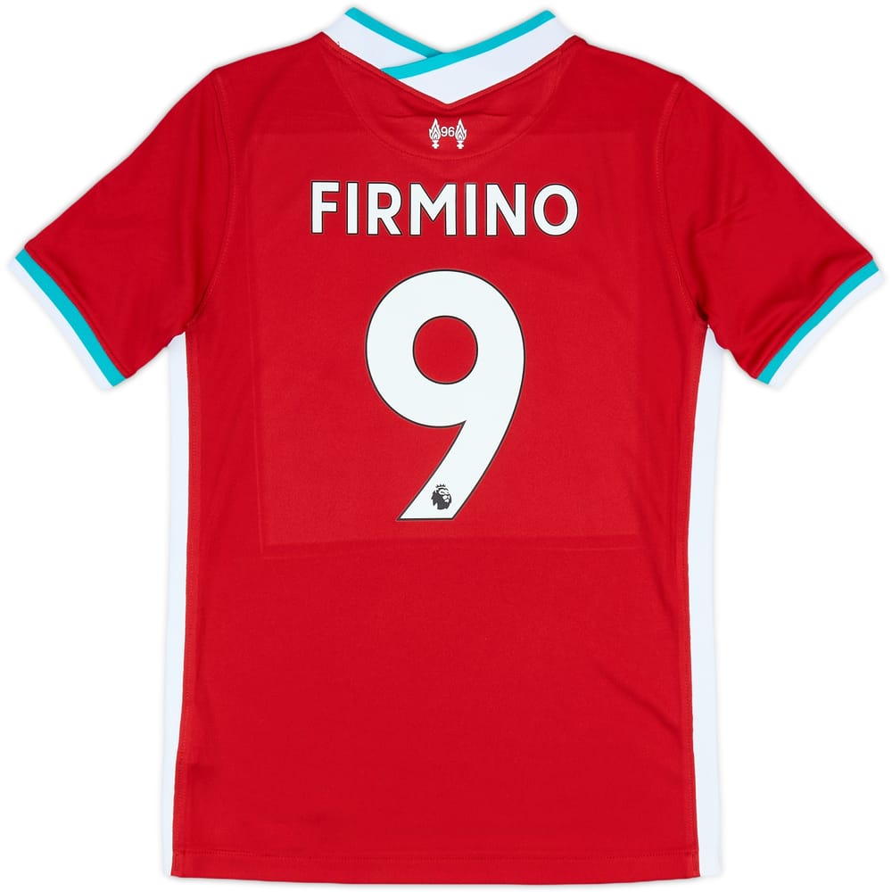 2020-21 Liverpool Home Shirt Firmino #9 - 10/10 - (S.Boys)
