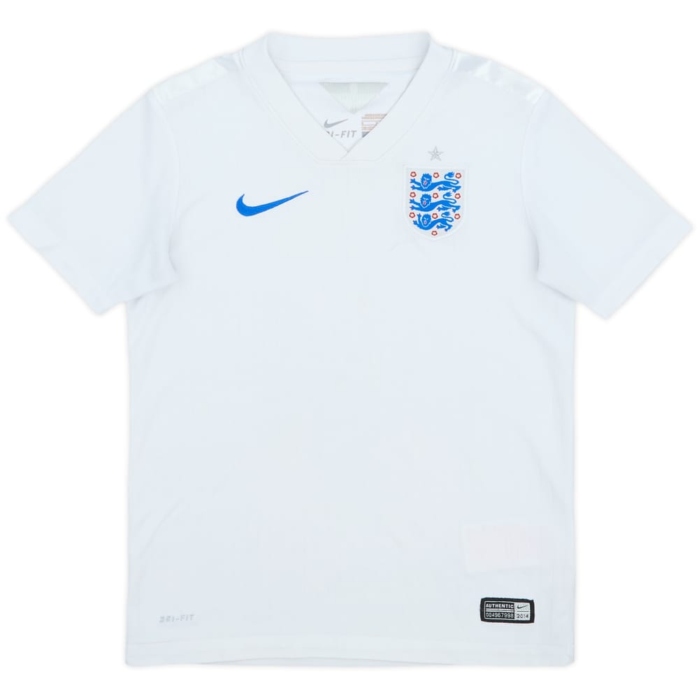 2014-15 England Home Shirt - 6/10 - (S.Boys)