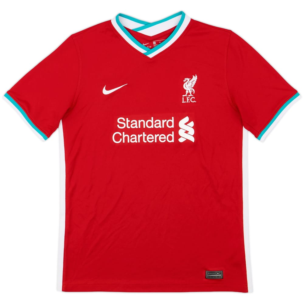 2020-21 Liverpool Home Shirt - 9/10 - (XL.Boys)