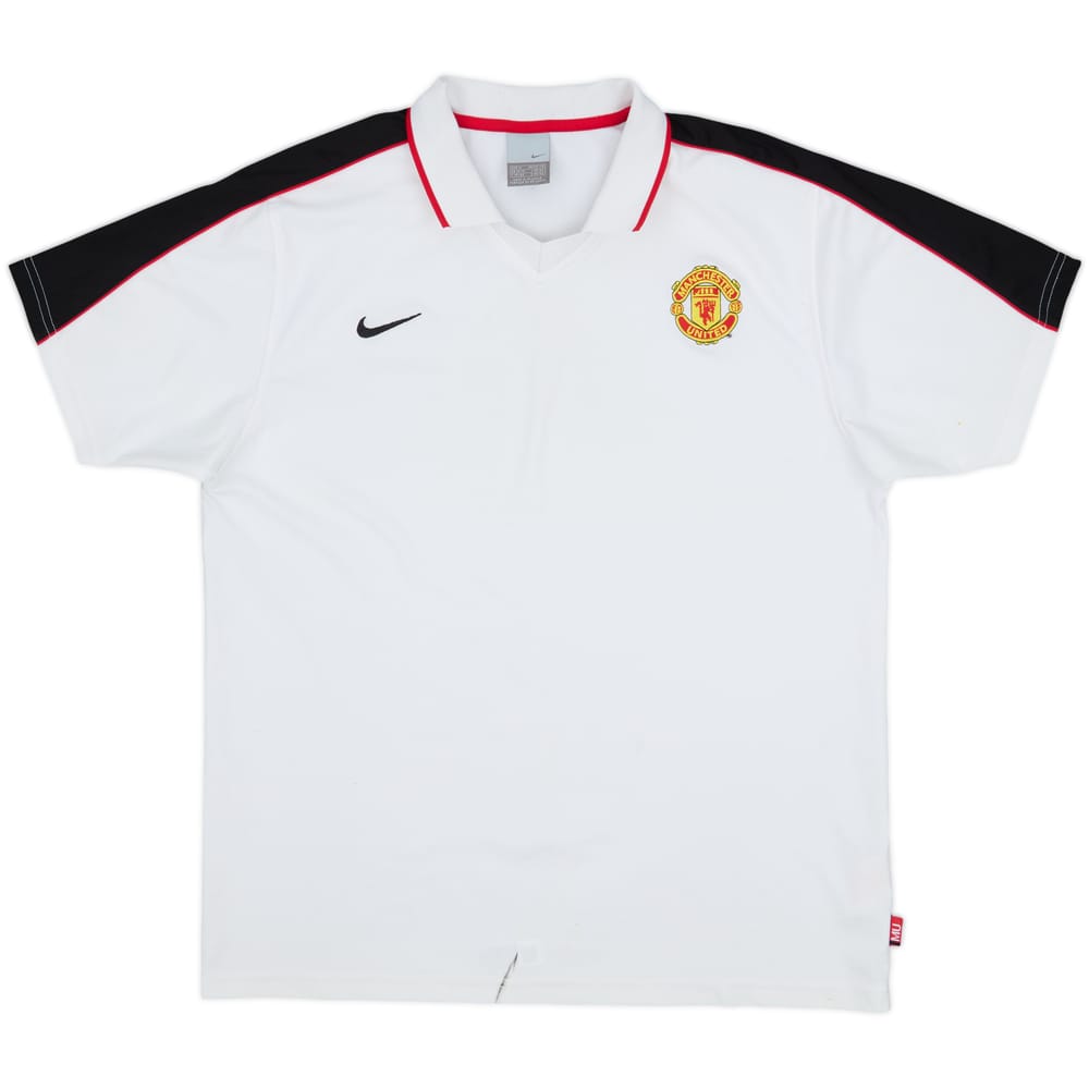 2005-06 Manchester United Nike Polo Shirt - 5/10 - (M)