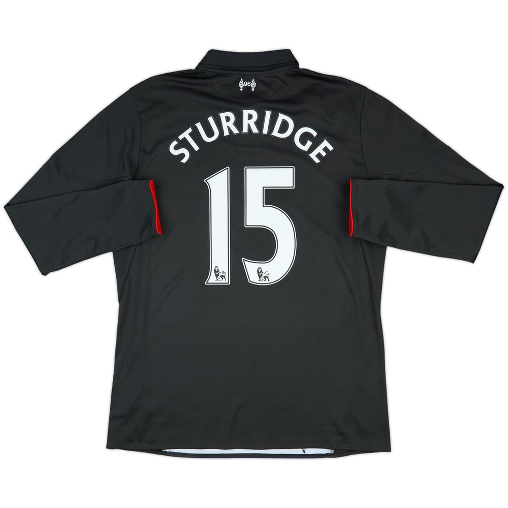 2015-16 Liverpool Third L/S Shirt Sturridge #15 - 7/10 - (L)