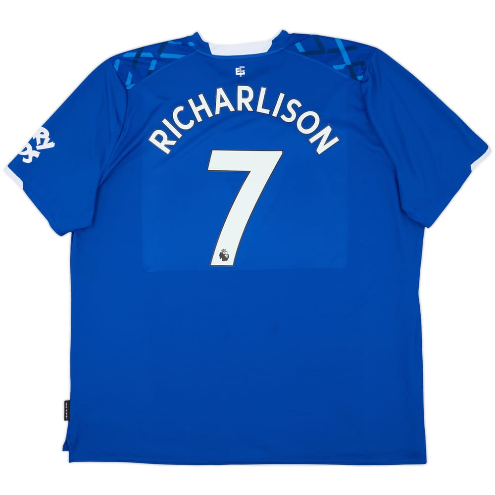 2019-20 Everton Home Shirt Richarlison #7 - 9/10 - (4XL)
