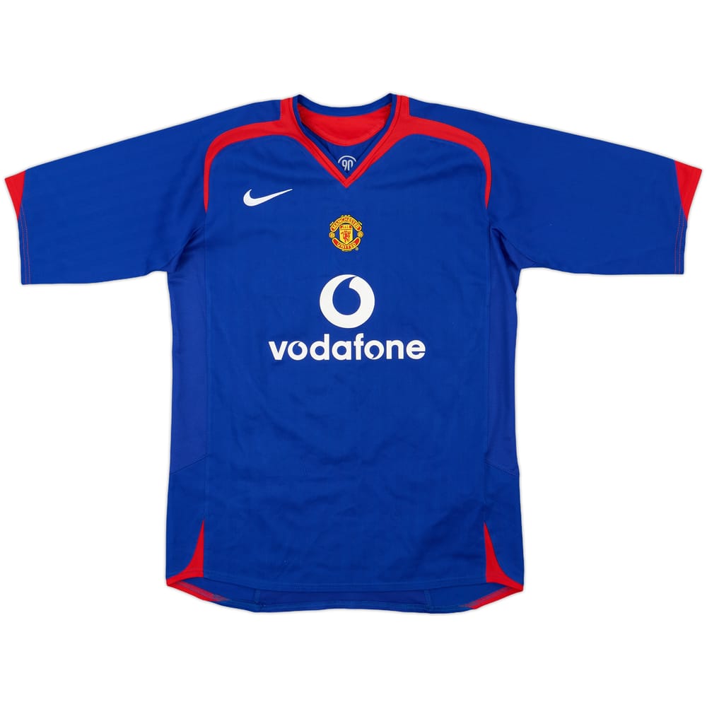 2005-06 Manchester United Away Shirt - 9/10 - (XL.Boys)