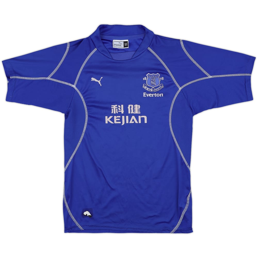 2002-03 Everton Home Shirt - 6/10 - (L.Boys)