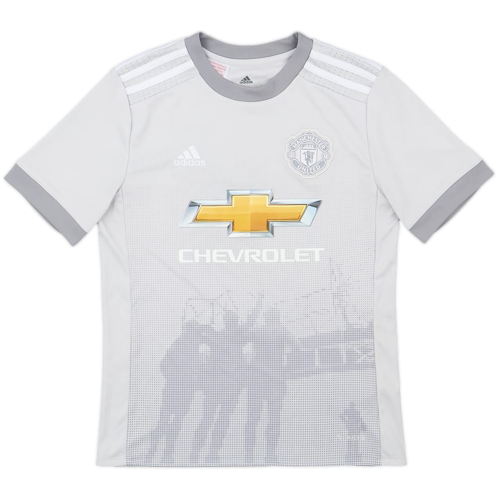 2017-18 Manchester United Third Shirt - 9/10 - (M.Boys)