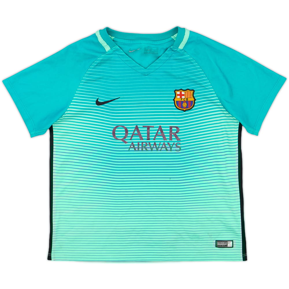 2016-17 Barcelona Third Shirt - 7/10 - (XL.Boys)