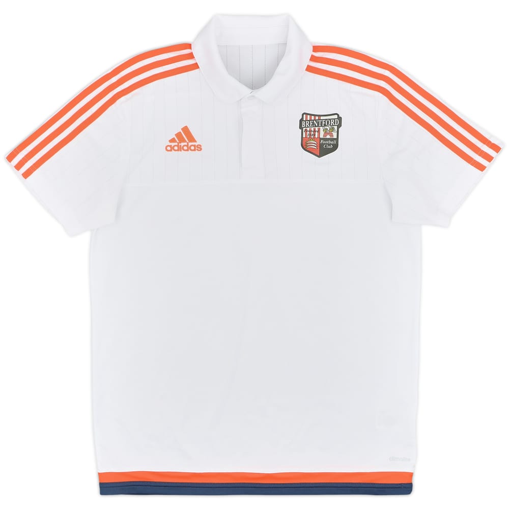 2015-16 Brentford adidas Polo Shirt - 9/10 - (M)