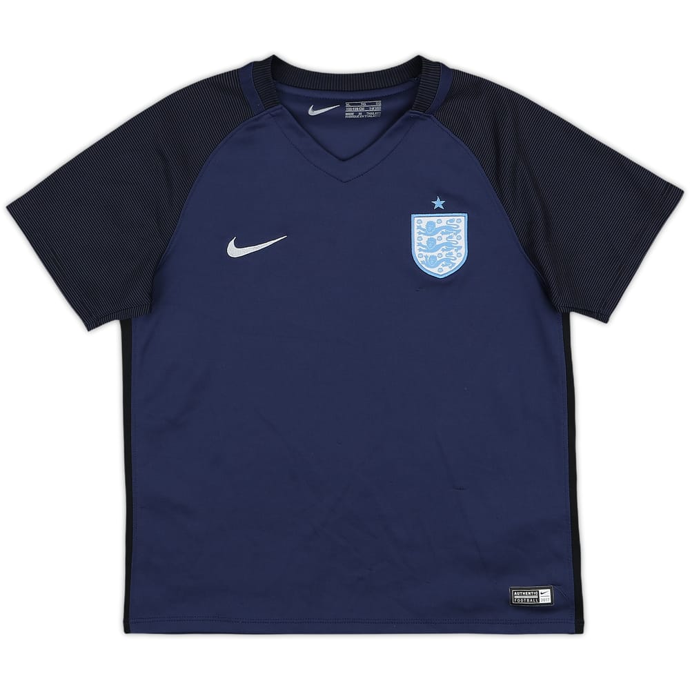 2017 England Away Shirt - 8/10 - (7-8 Years)