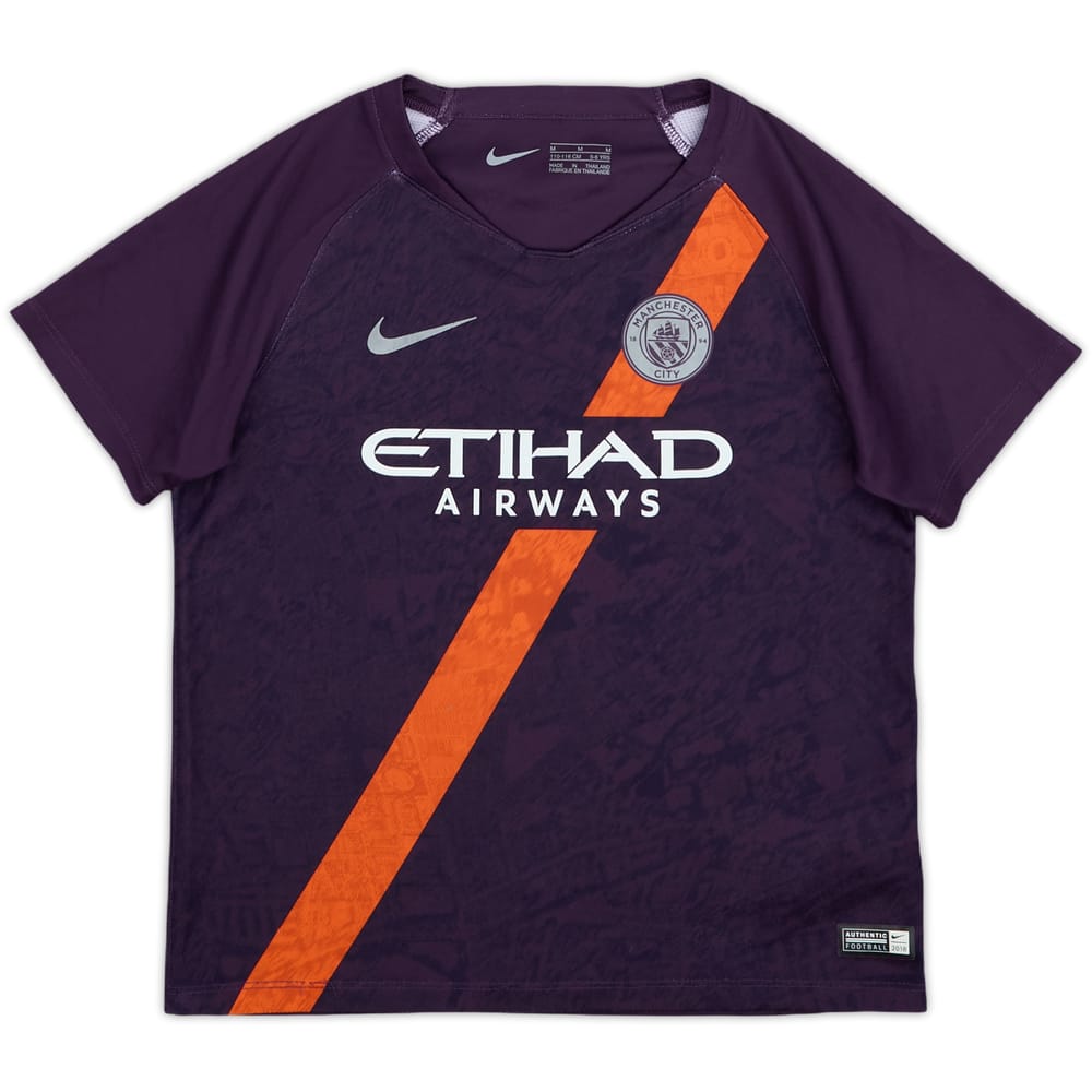 2018-19 Manchester City Third Shirt - 9/10 - (5-6 Years)