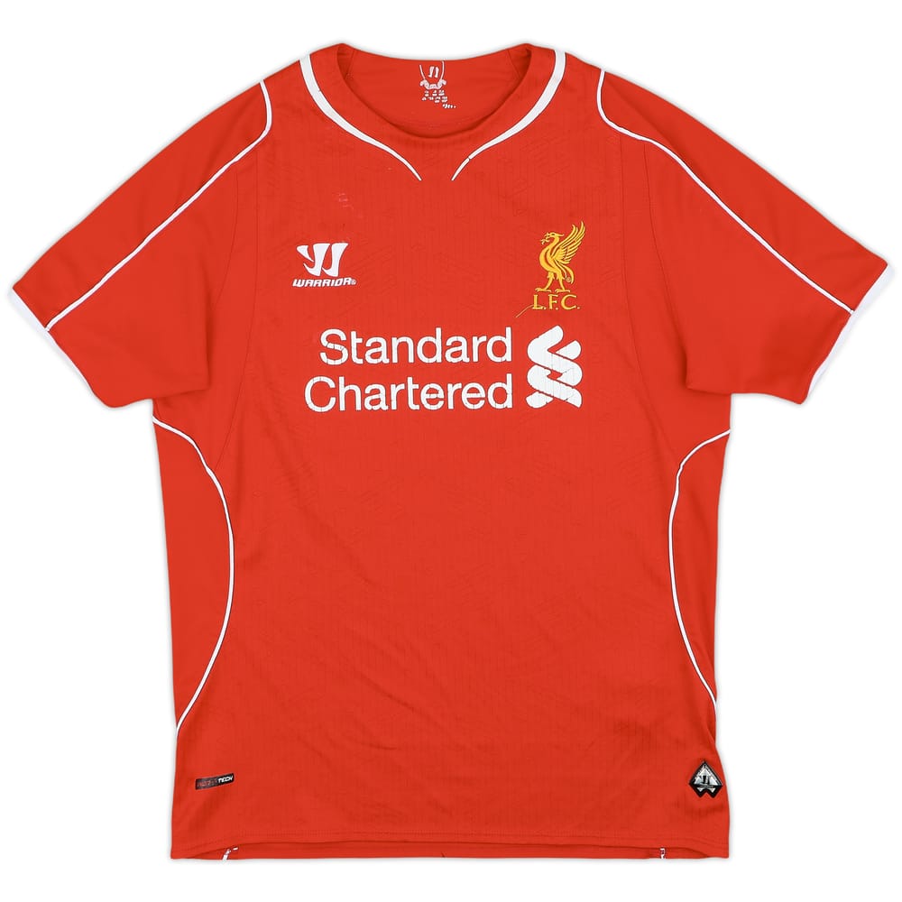 2014-15 Liverpool Home Shirt - 5/10 - (XL.Boys)