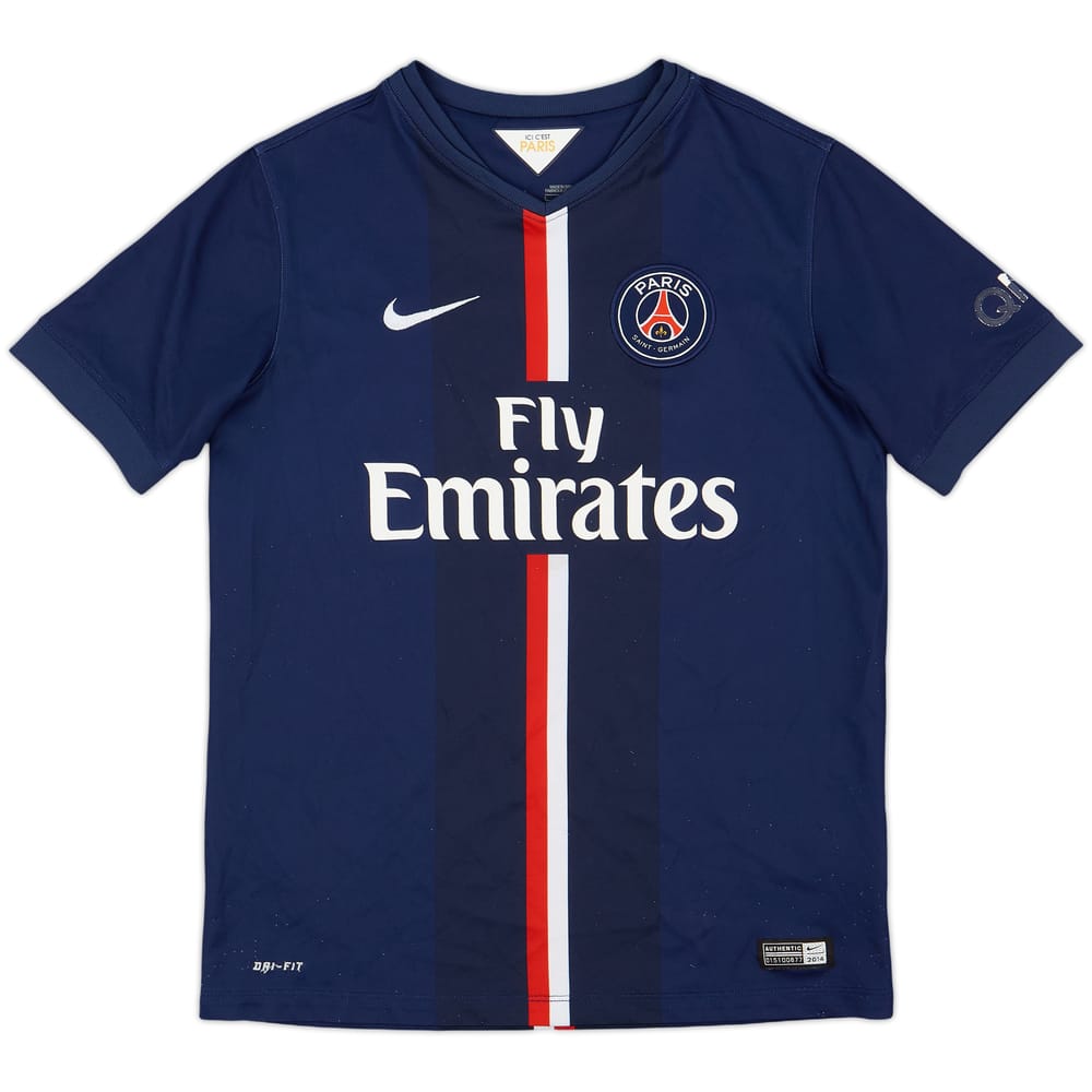 2014-15 Paris Saint-Germain Home Shirt - 5/10 - (M.Boys)