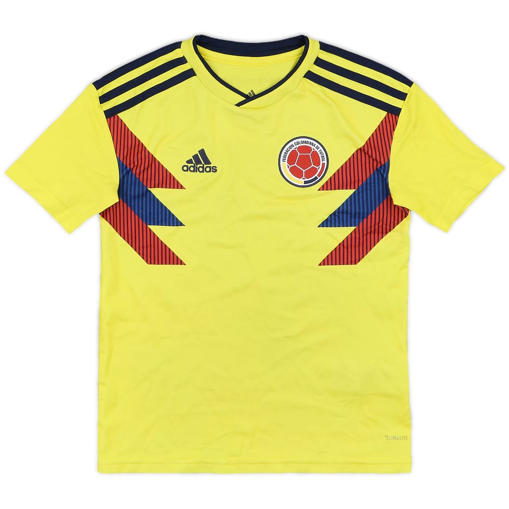 2018-19 Colombia Home Shirt - 8/10 - (S.Boys)