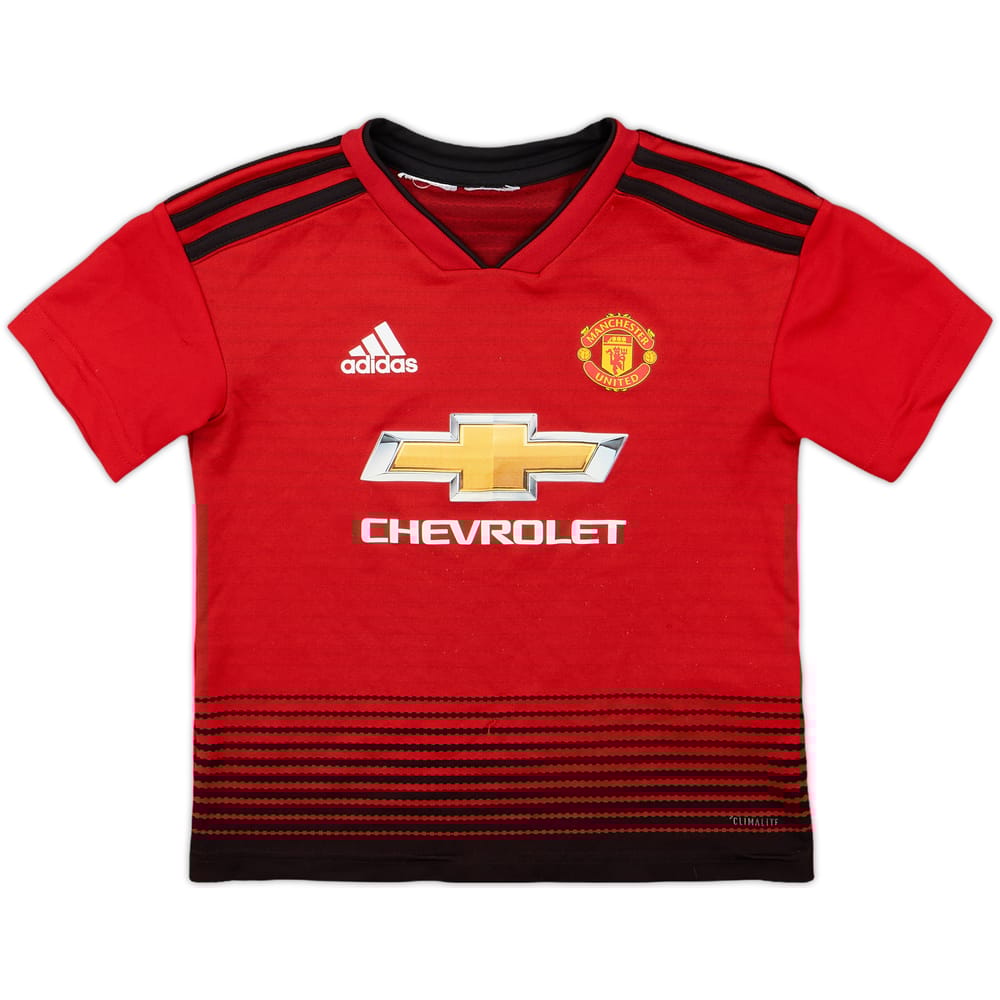 2018-19 Manchester United Home Shirt - 8/10 - (S.Boys)