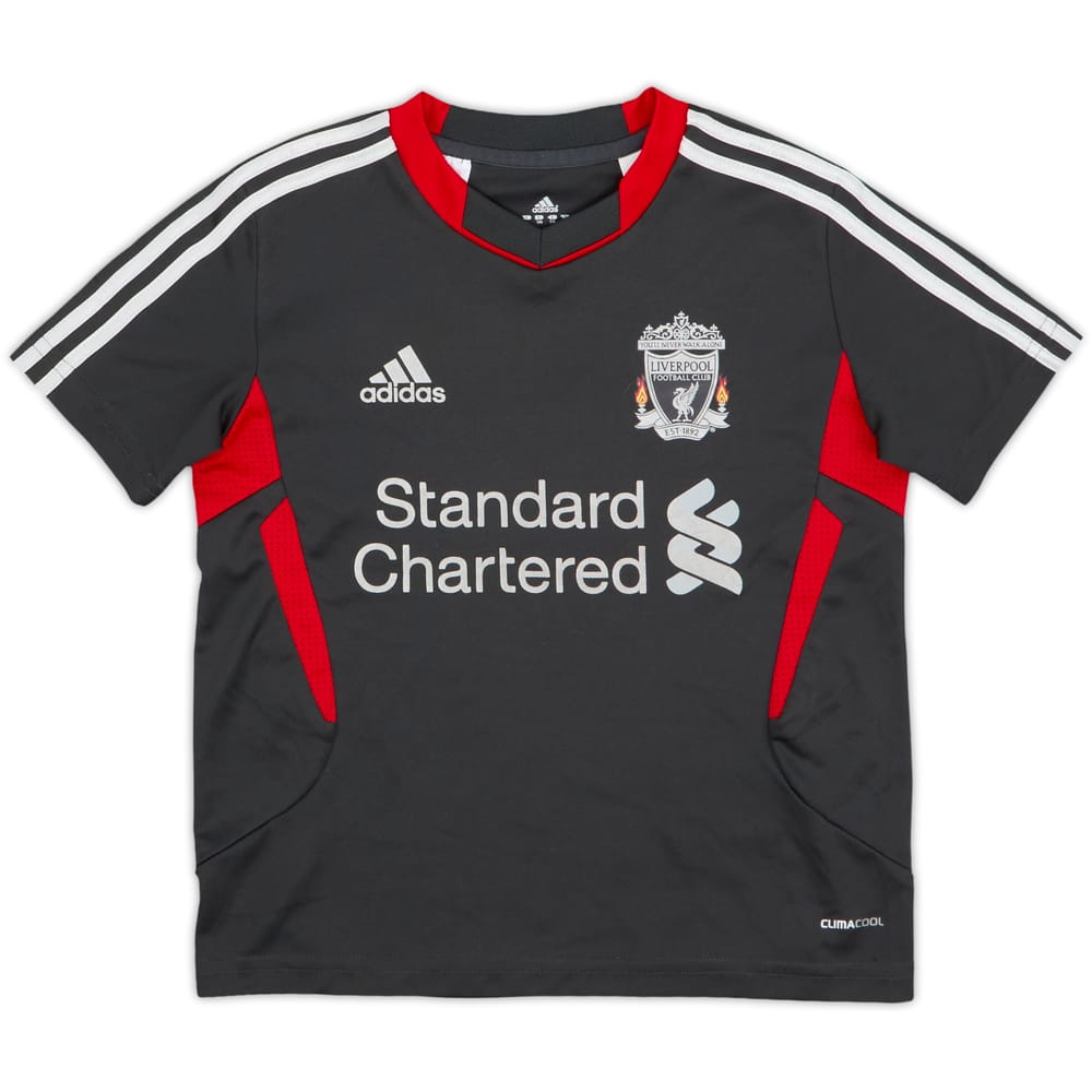 2011-12 Liverpool adidas Training Shirt - 8/10 - (5-6 Years)
