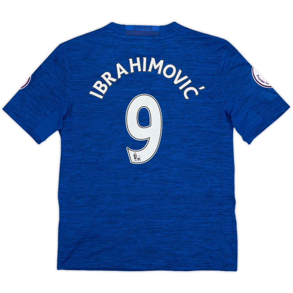2016-17 Manchester United Away Shirt Ibrahimovic #9 - 9/10 - (M.Boys)