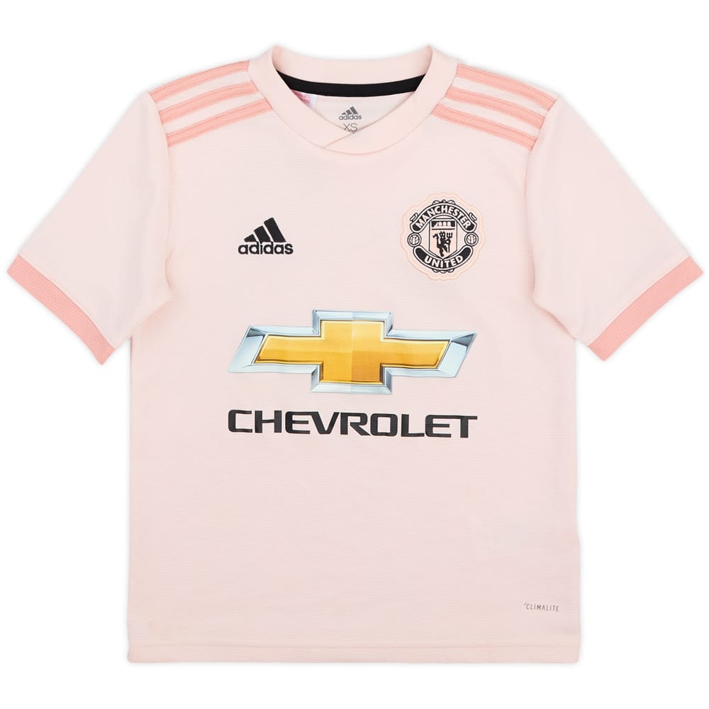 2018-19 Manchester United Away Shirt - 8/10 - (7-8 Years)