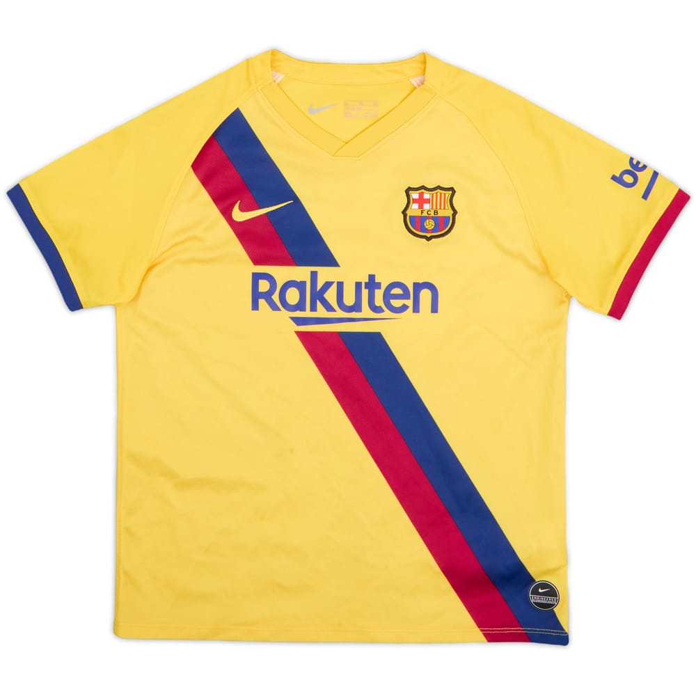 2019-20 Barcelona Away Shirt - 4/10 - (S.Boys)