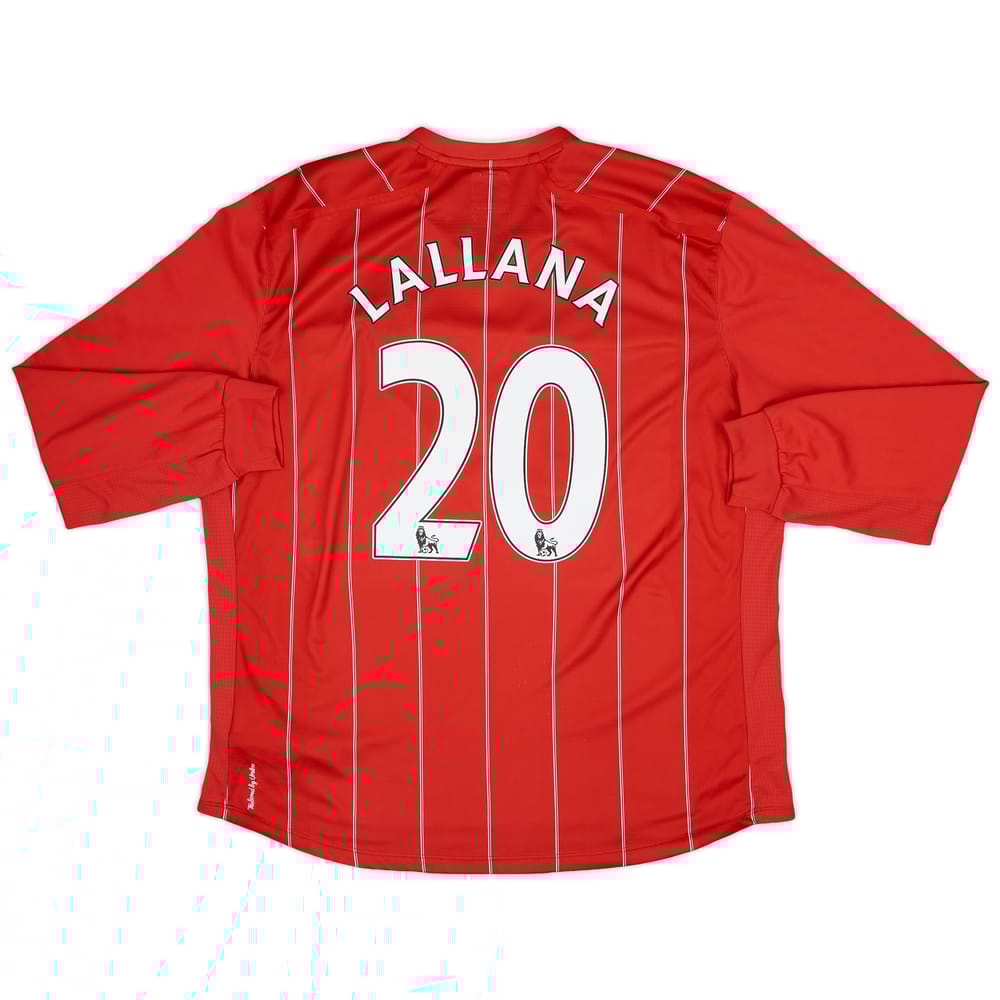 2012-13 Southampton Home L/S Shirt Lallana #20 - 6/10 - (XXL)