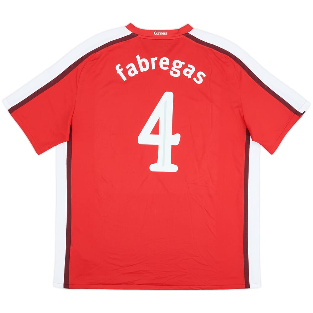 2008-10 Arsenal Home Shirt Fabregas #4 - 10/10 - (XXL)