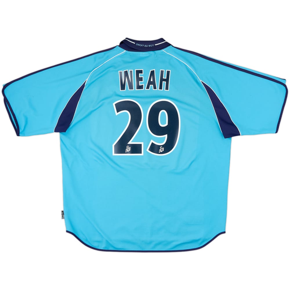 2000-01 Olympique Marseille Away Shirt Weah #29 - 8/10 - (XL)