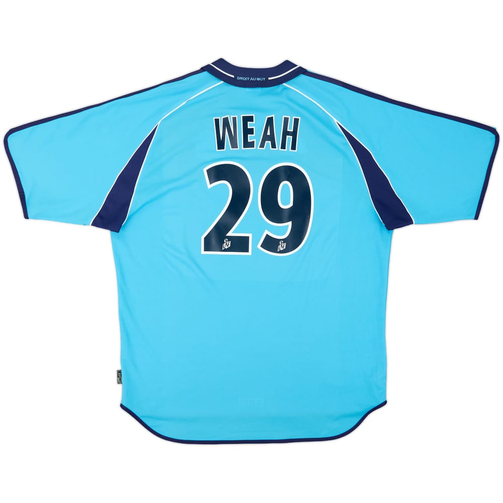2000-01 Olympique Marseille Away Shirt Weah #29 - 9/10 - (XL)