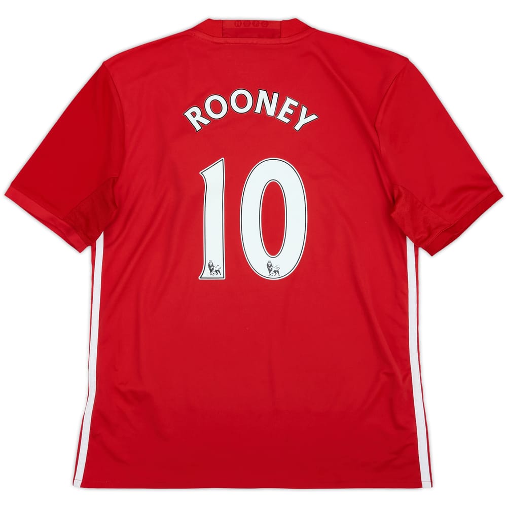 2016-17 Manchester United Home Shirt Rooney #10 - 6/10 - (L.Boys)
