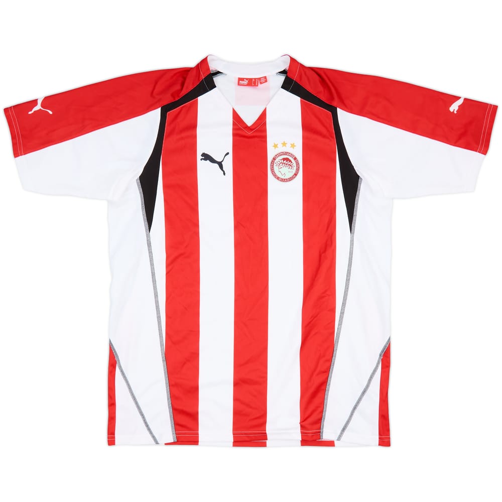 2005-06 Olympiakos Home Shirt - 8/10 - (XL)
