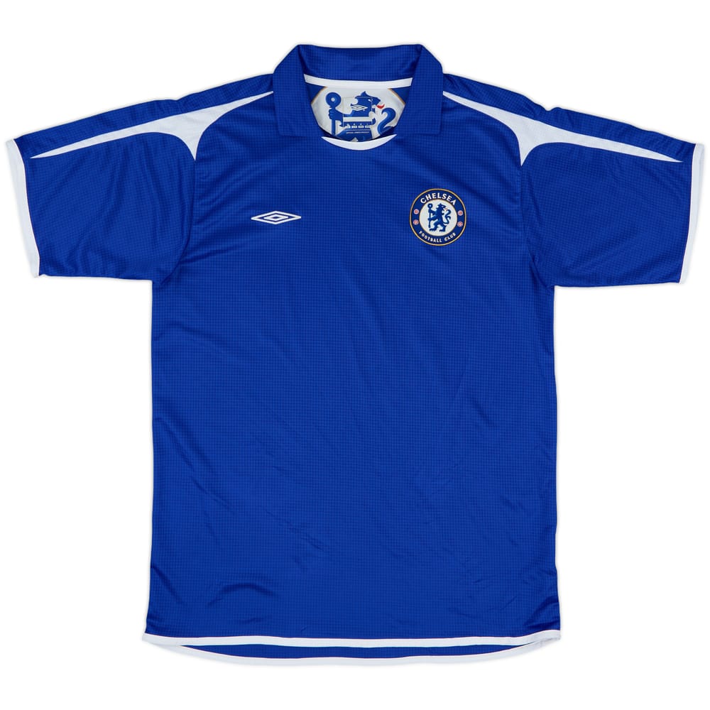 2000-01 Chelsea Umbro Polo Shirt - 9/10 - (M)