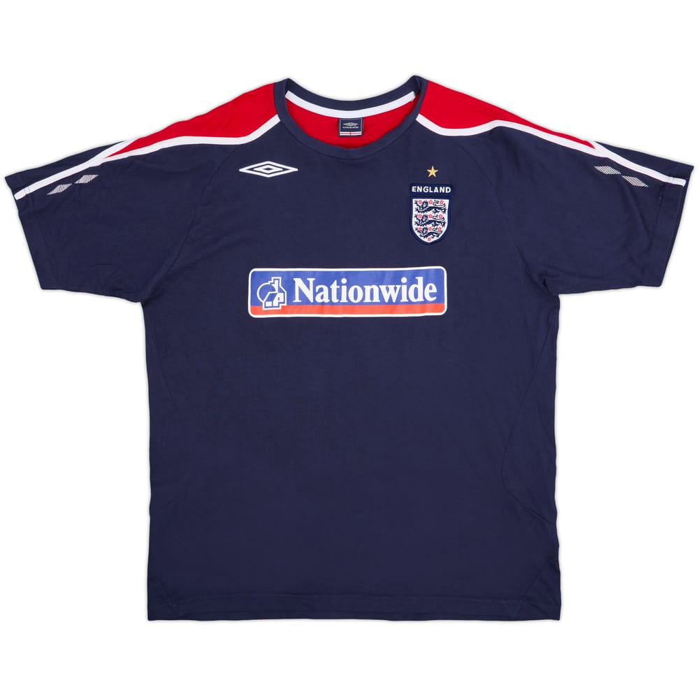 2007-08 England Umbro Training Shirt - 8/10 - (XL)