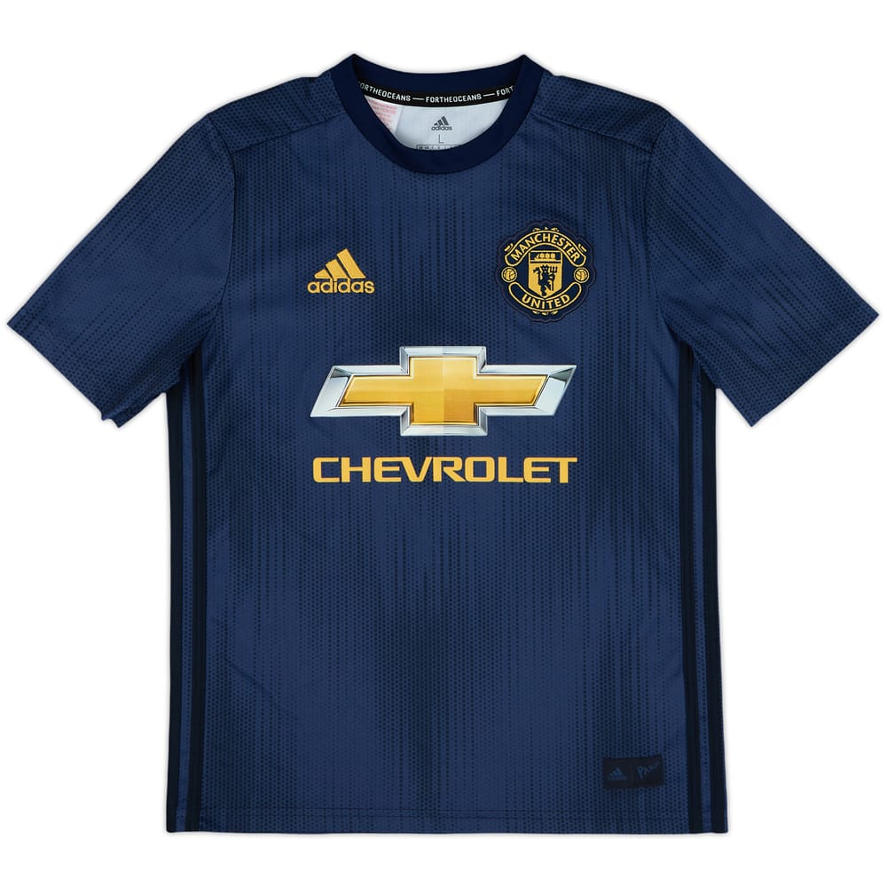2018-19 Manchester United Third Shirt - 9/10 - (L.Boys)