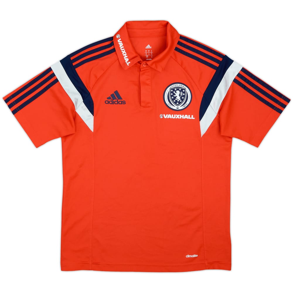 2013-14 Scotland adidas Polo Shirt - 10/10 - (S)