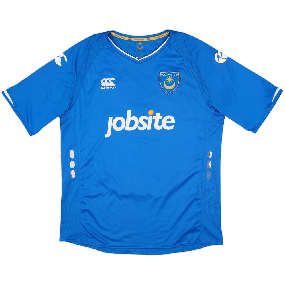 2009-10 Portsmouth Home Shirt - 5/10 - (L)