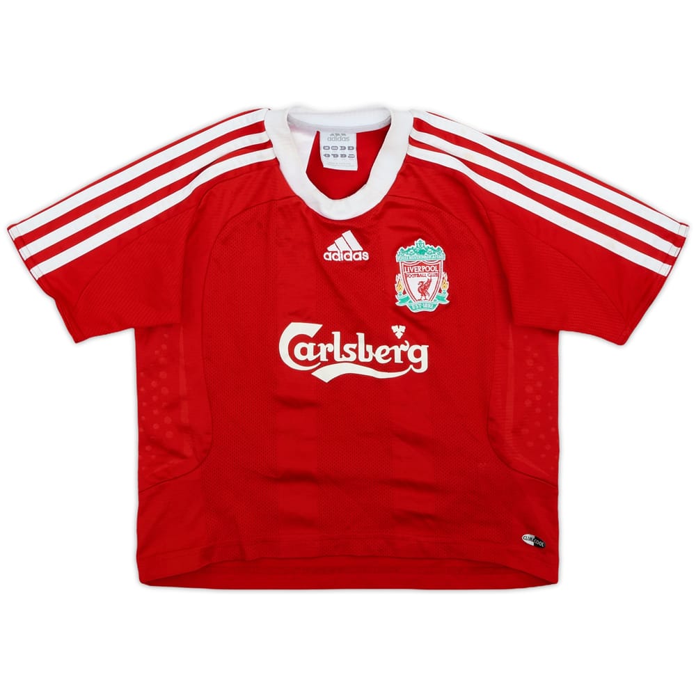 2008-10 Liverpool Home Shirt - 9/10 - (5-6 Years)