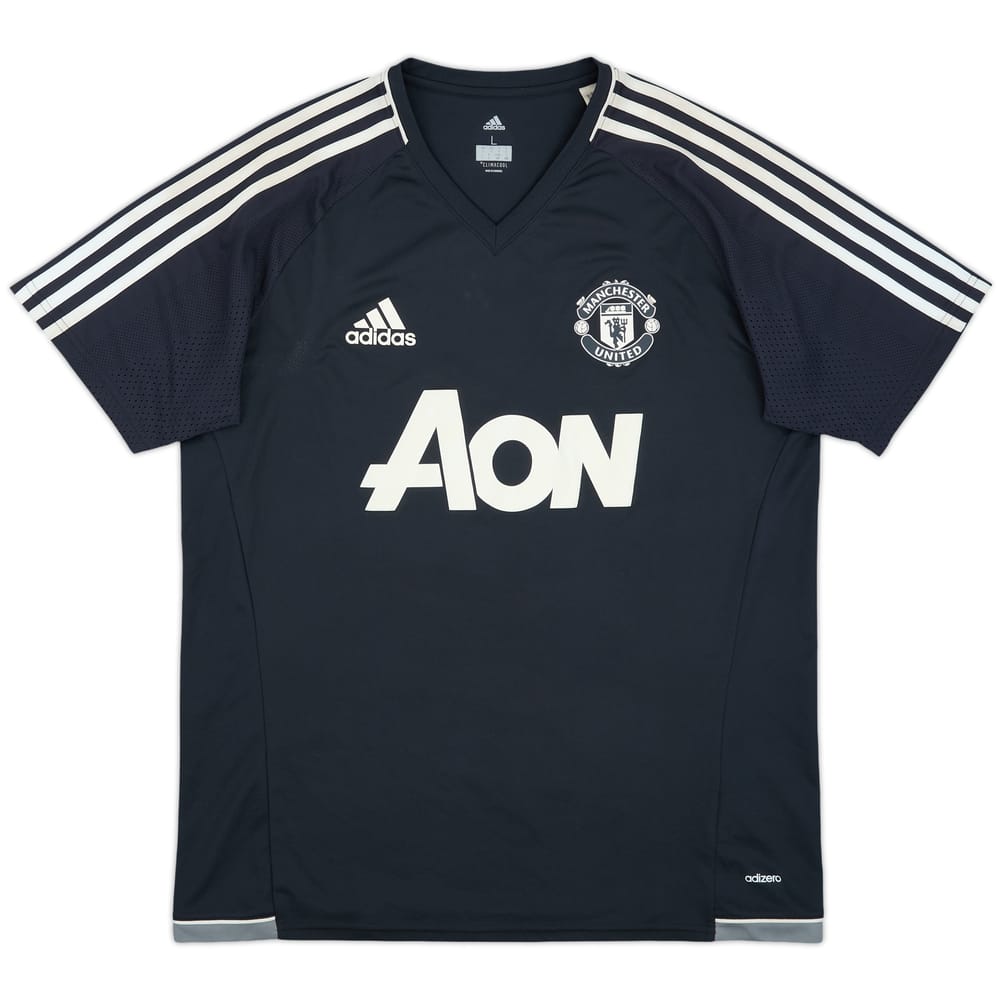 2017-18 Manchester United adizero Training Shirt - 8/10 - (L)