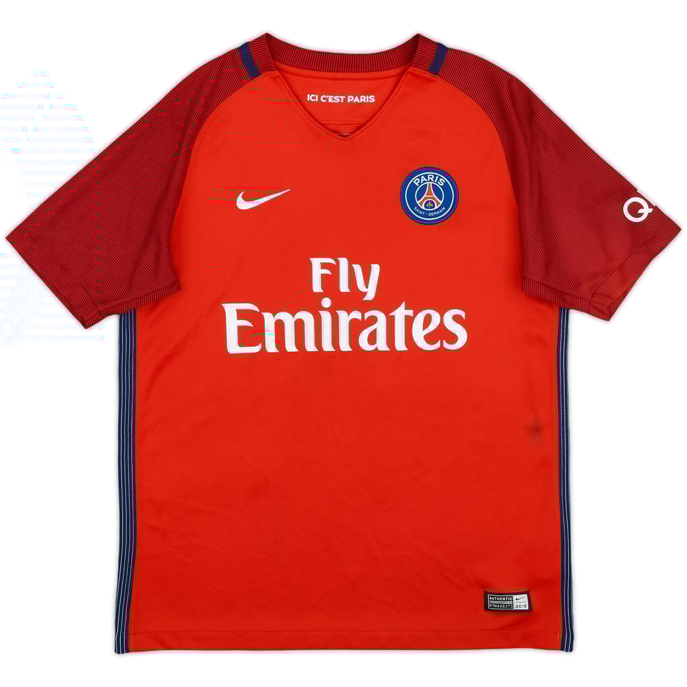 2016-17 Paris Saint-Germain Away Shirt - 8/10 - (L.Boys)