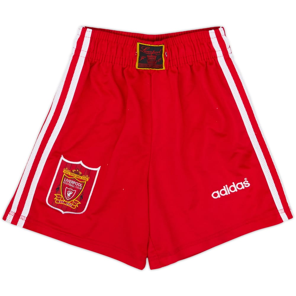 1995-96 Liverpool Home Shorts - 7/10 - (XS)