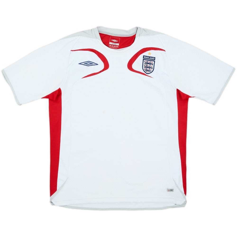 2005-06 England Umbro Training Shirt - 6/10 - (L)